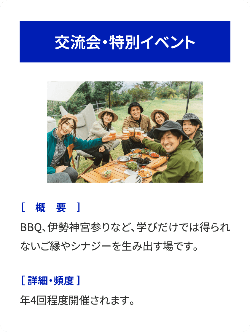 交流会・特別イベント